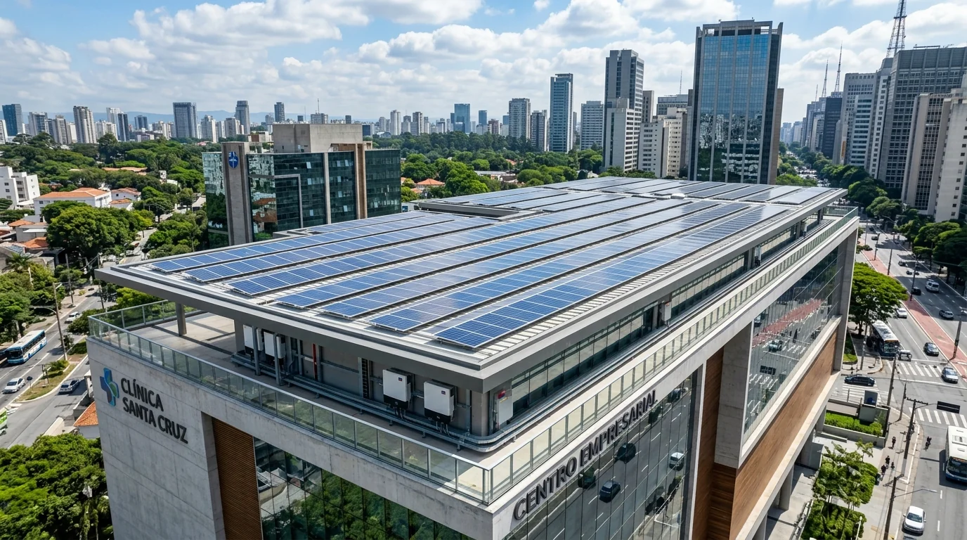 Instalação solar comercial Soltera de alta performance